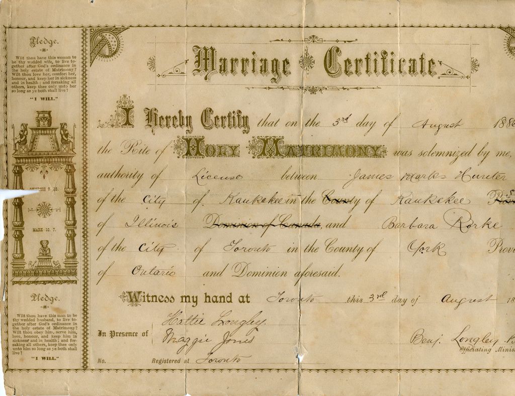 HUNTER_RORKE_marriage_cert_1886